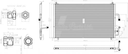 Hart 606 149 - Кондензатор, климатизация vvparts.bg