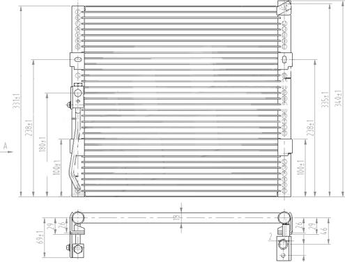 Hart 606 100 - Кондензатор, климатизация vvparts.bg