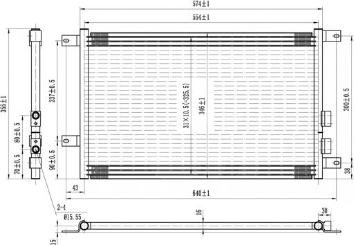 Hart 606 224 - Кондензатор, климатизация vvparts.bg