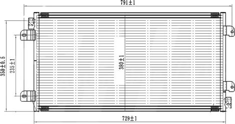 Hart 606 790 - Кондензатор, климатизация vvparts.bg