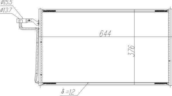 Hart 616 449 - Кондензатор, климатизация vvparts.bg