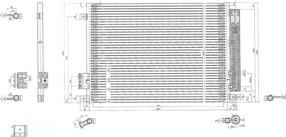 Hart 611 419 - Кондензатор, климатизация vvparts.bg