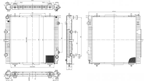 Hart 620 257 - Радиатор, охлаждане на двигателя vvparts.bg