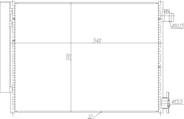 Hart 623 925 - Кондензатор, климатизация vvparts.bg