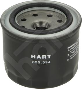 Hart 335 594 - Маслен филтър vvparts.bg