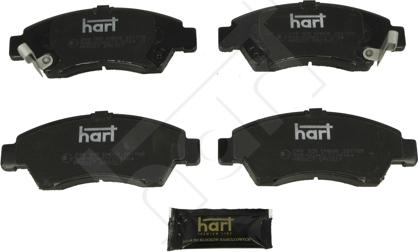 Hart 248 935 - Комплект спирачно феродо, дискови спирачки vvparts.bg