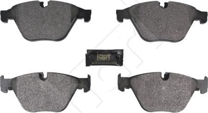 Hart 256 955 - Комплект спирачно феродо, дискови спирачки vvparts.bg