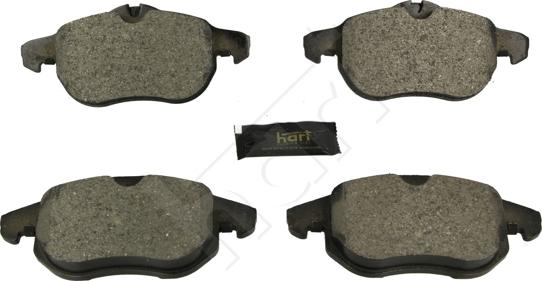 Hart 211 820 - Комплект спирачно феродо, дискови спирачки vvparts.bg