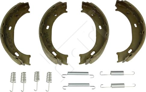 Hart 230 885 - Комплект спирачна челюст, ръчна спирачка vvparts.bg