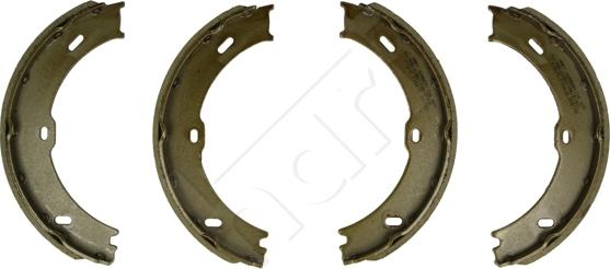 Hart 226 446 - Комплект спирачна челюст, ръчна спирачка vvparts.bg