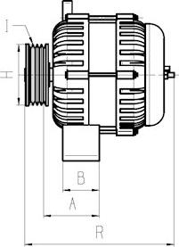 HC-Cargo 116550 - Генератор vvparts.bg