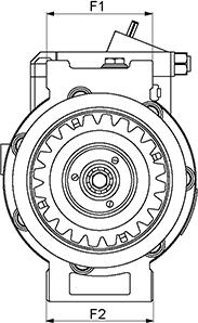 HC-Cargo 240944 - Компресор, климатизация vvparts.bg