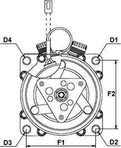 HC-Cargo 240938 - Компресор, климатизация vvparts.bg