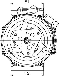 HC-Cargo 241507 - Компресор, климатизация vvparts.bg