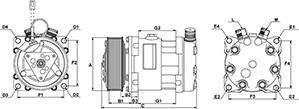 HC-Cargo 240235 - Компресор, климатизация vvparts.bg