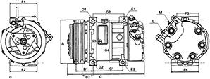 HC-Cargo 241259 - Компресор, климатизация vvparts.bg