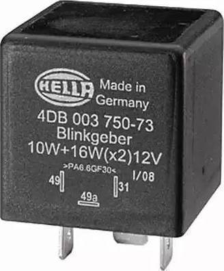 HELLA 4DB 003 750-717 - Мигачи vvparts.bg