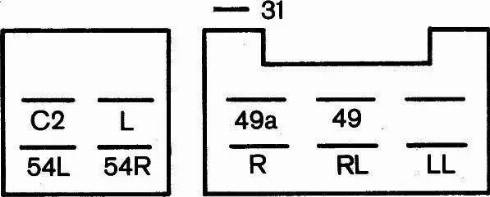 HELLA 4DM 002 834-001 - Мигачи vvparts.bg