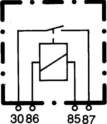 HELLA 4RA 965 400-007 - Реле, работен ток vvparts.bg