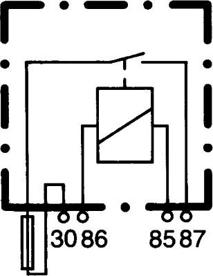 HELLA 4RA 003 530-007 - Реле, работен ток vvparts.bg