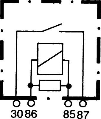 HELLA 4RA 007 791-021 - Реле, работен ток vvparts.bg