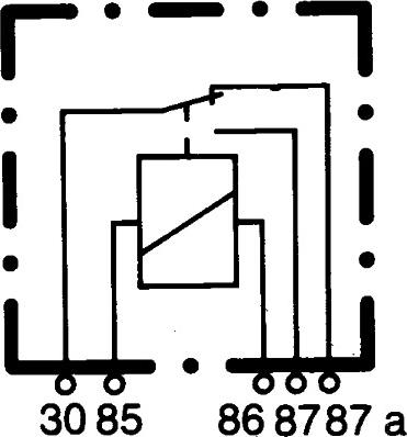 HELLA 4RD 933 332-061 - Реле, работен ток vvparts.bg