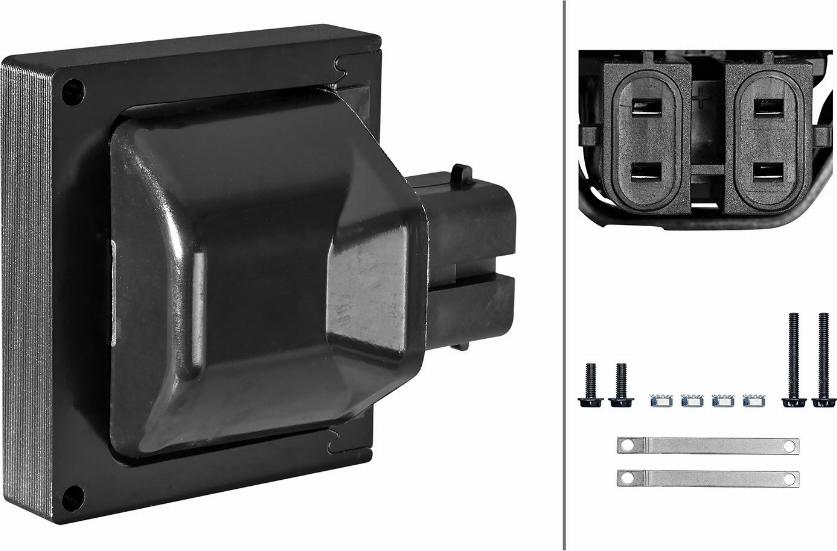 HELLA 5DA 358 101-221 - Запалителна бобина vvparts.bg