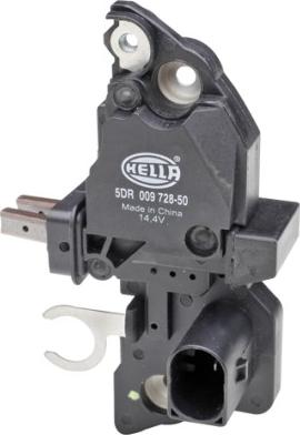 HELLA 5DR 009 728-501 - Регулатор на генератор vvparts.bg