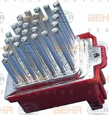 HELLA 5HL 351 321-591 - Регулатор, обдухване интериор vvparts.bg