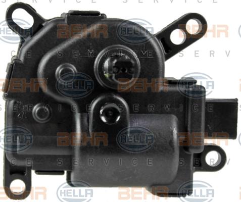 HELLA 6NW 351 345-131 - Регулиращ елемент, смесваща клапа vvparts.bg