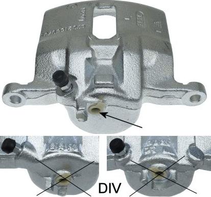 HELLA 8AC 355 392-171 - Спирачен апарат vvparts.bg