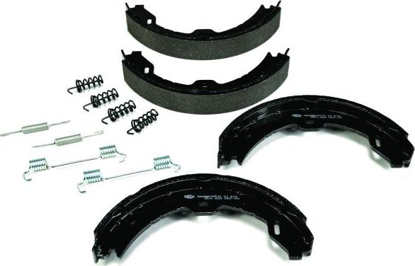 HELLA 8DA 355 050-481 - Комплект спирачна челюст, ръчна спирачка vvparts.bg