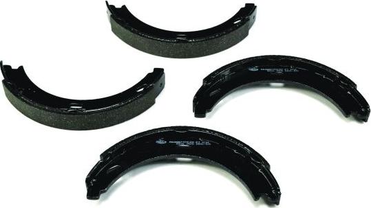 HELLA 8DA 355 050-551 - Комплект спирачна челюст, ръчна спирачка vvparts.bg