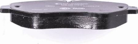 HELLA 8DB 355 005-511 - Комплект спирачно феродо, дискови спирачки vvparts.bg