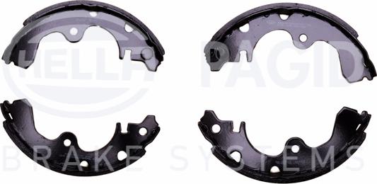 HELLA 8DB 355 001-561 - Комплект спирачна челюст vvparts.bg