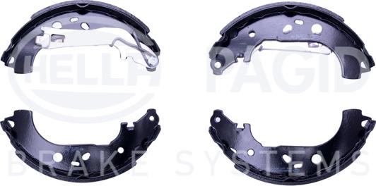 HELLA 8DB 355 003-051 - Комплект спирачна челюст vvparts.bg