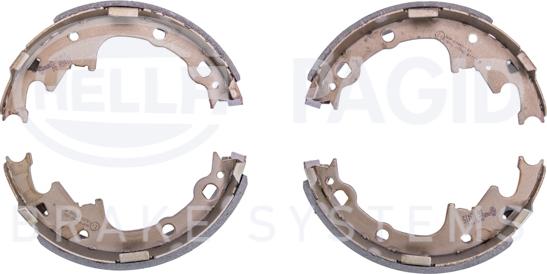 HELLA 8DB 355 002-371 - Комплект спирачна челюст vvparts.bg