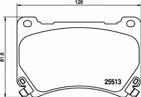 Magneti Marelli 363700430052 - Комплект спирачно феродо, дискови спирачки vvparts.bg