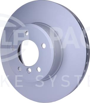 HELLA 8DD 355 109-921 - Спирачен диск vvparts.bg