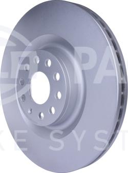 HELLA 8DD 355 109-541 - Спирачен диск vvparts.bg