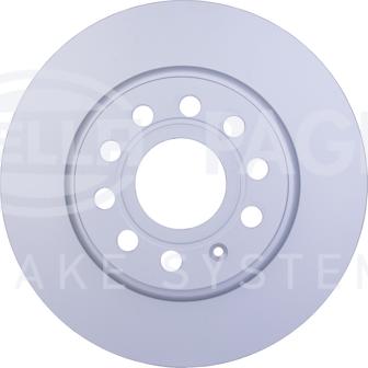 HELLA 8DD 355 109-561 - Спирачен диск vvparts.bg