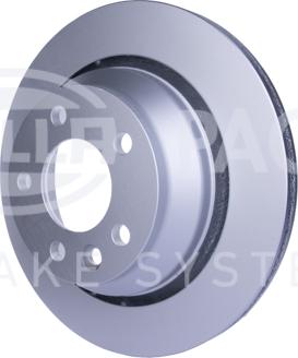 HELLA 8DD 355 109-801 - Спирачен диск vvparts.bg