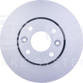 HELLA 8DD 355 109-331 - Спирачен диск vvparts.bg