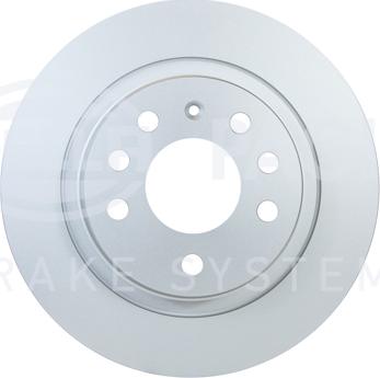 HELLA 8DD 355 109-212 - Спирачен диск vvparts.bg