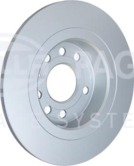 HELLA 8DD 355 109-212 - Спирачен диск vvparts.bg