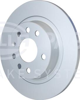 HELLA 8DD 355 109-212 - Спирачен диск vvparts.bg