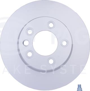 HELLA 8DD 355 109-721 - Спирачен диск vvparts.bg