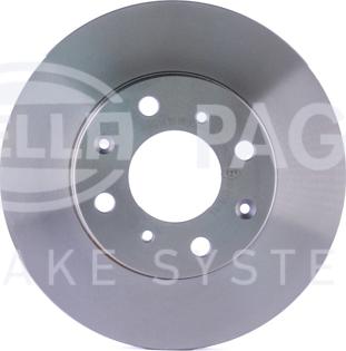 HELLA 8DD 355 104-941 - Спирачен диск vvparts.bg