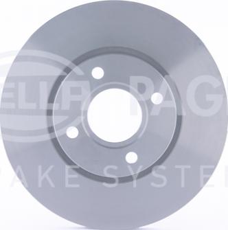 HELLA 8DD 355 104-641 - Спирачен диск vvparts.bg