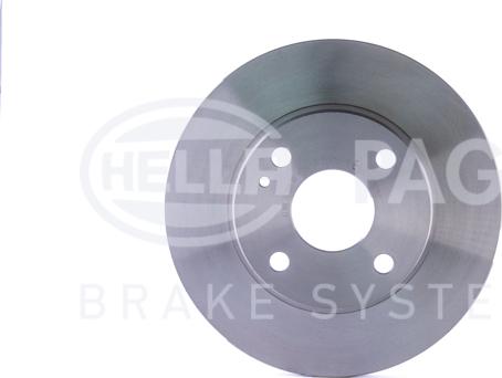 HELLA 8DD 355 104-151 - Спирачен диск vvparts.bg